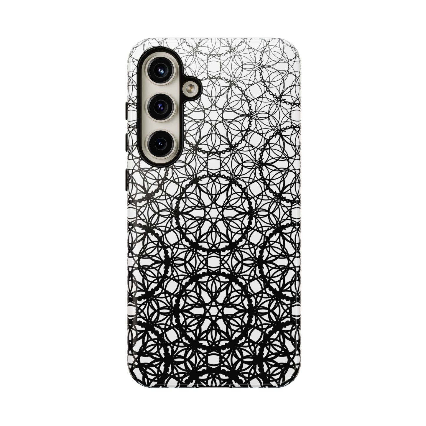 Vibrant Charcoal Fade Pattern - Samsung