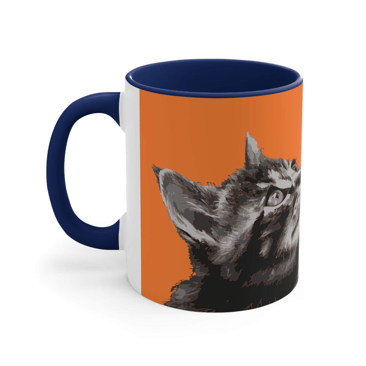 Super Cat Mom on Orange