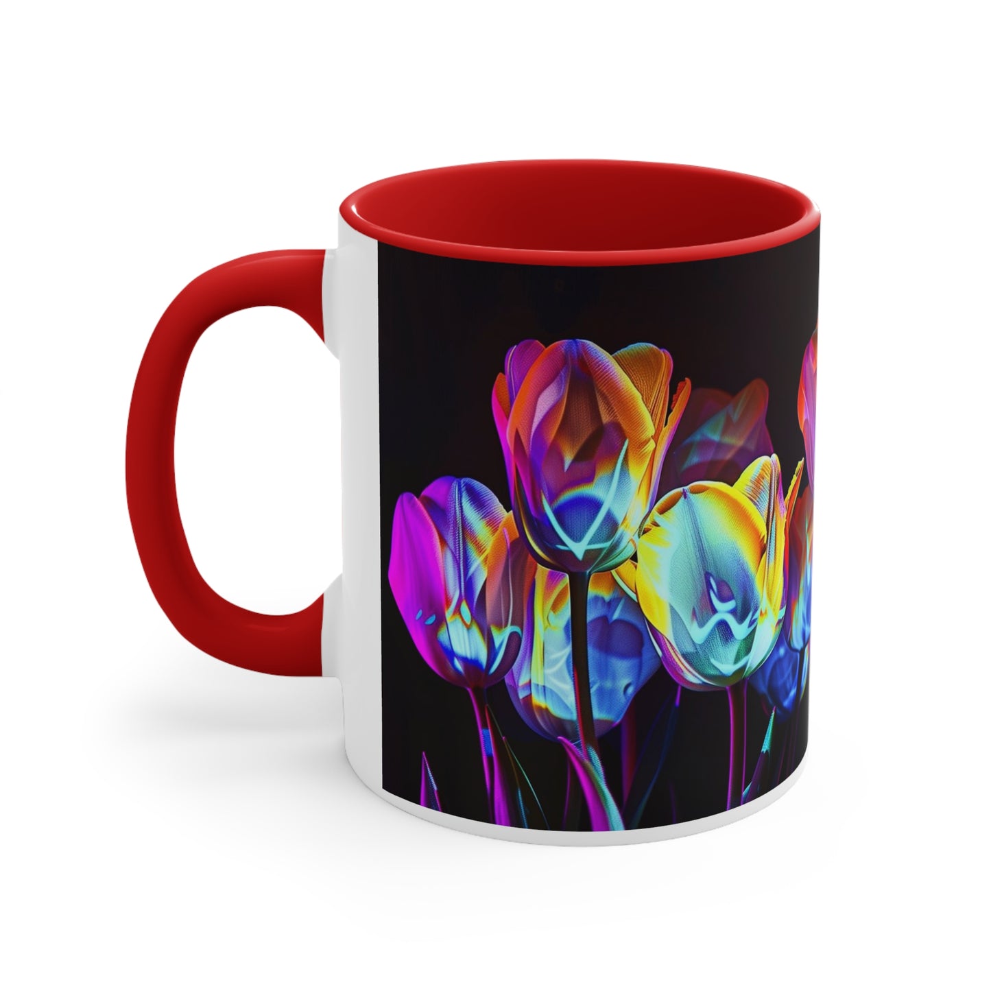 Light Painted Tulips 2