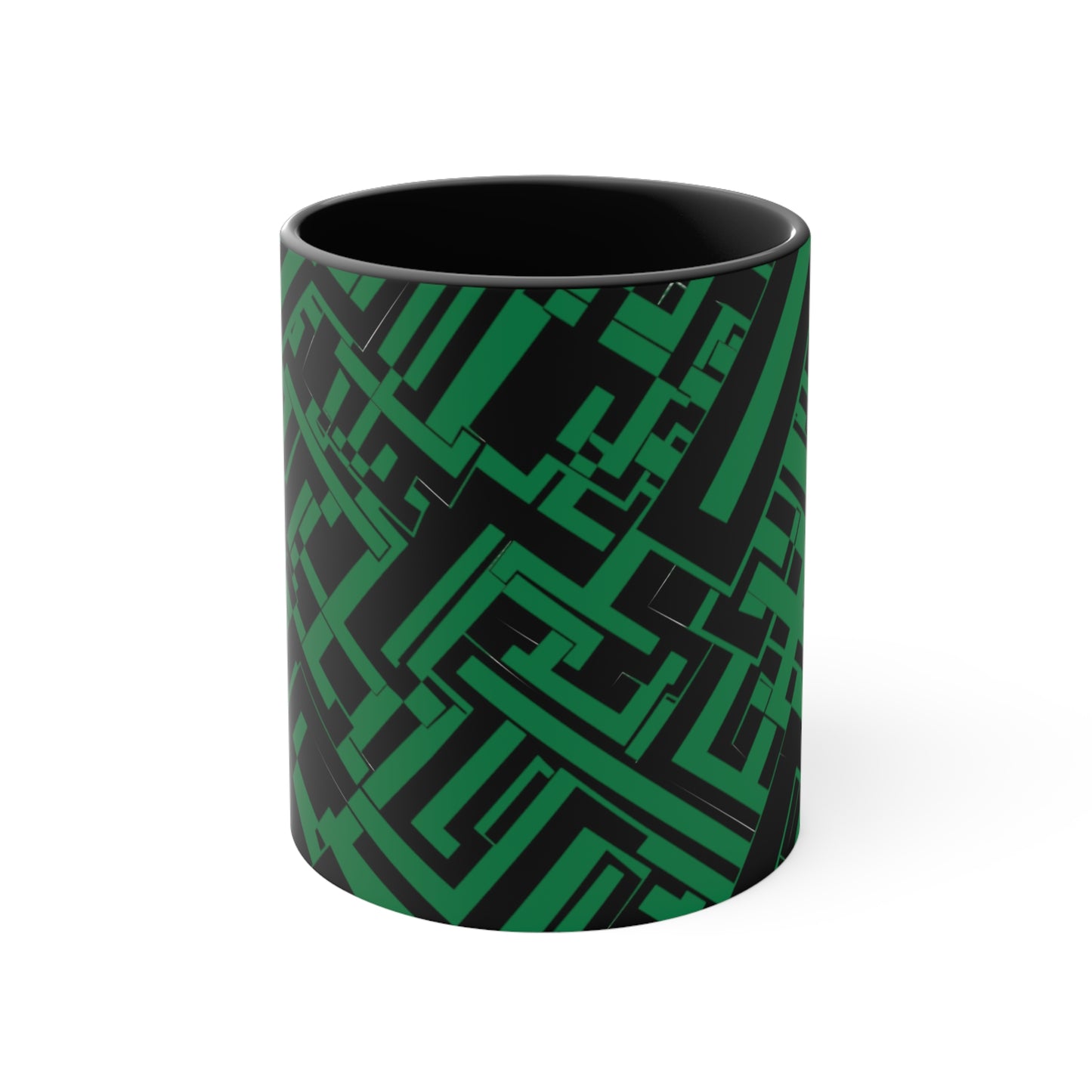 Almost Geo Black & Green