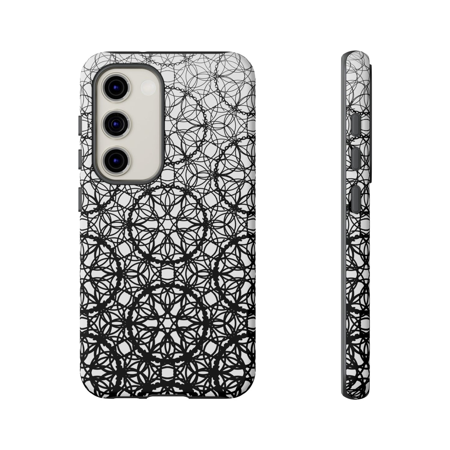 Vibrant Charcoal Fade Pattern - Samsung