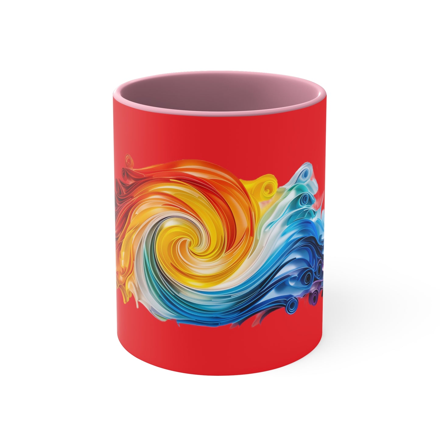 Riptide Quilling on Red