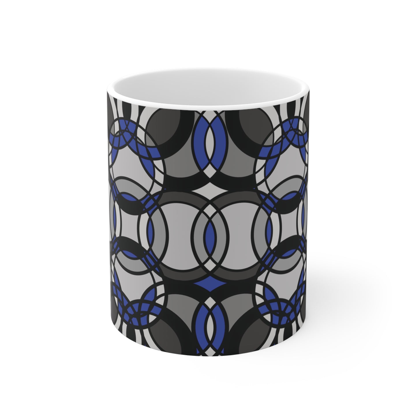 Linking Rings in Blue