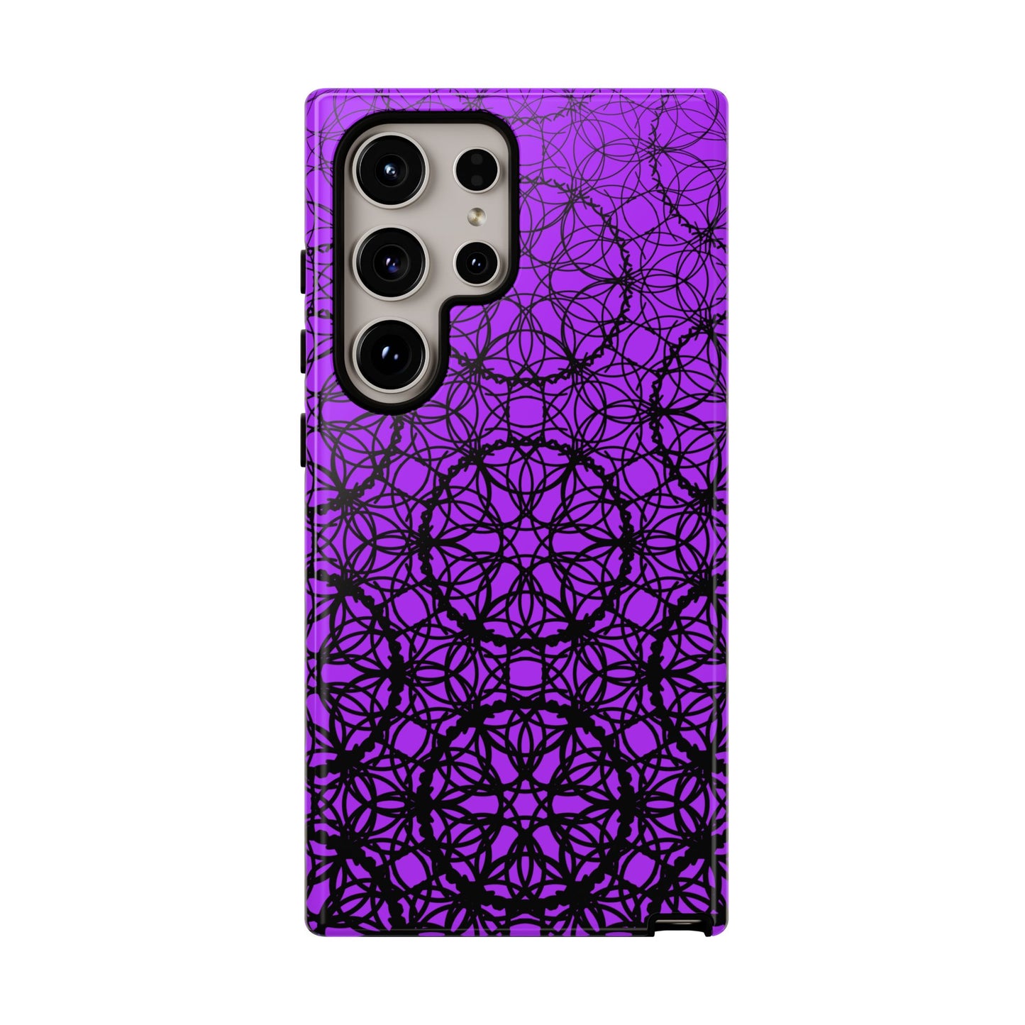 Vibrant Purple Fade Pattern - Samsung