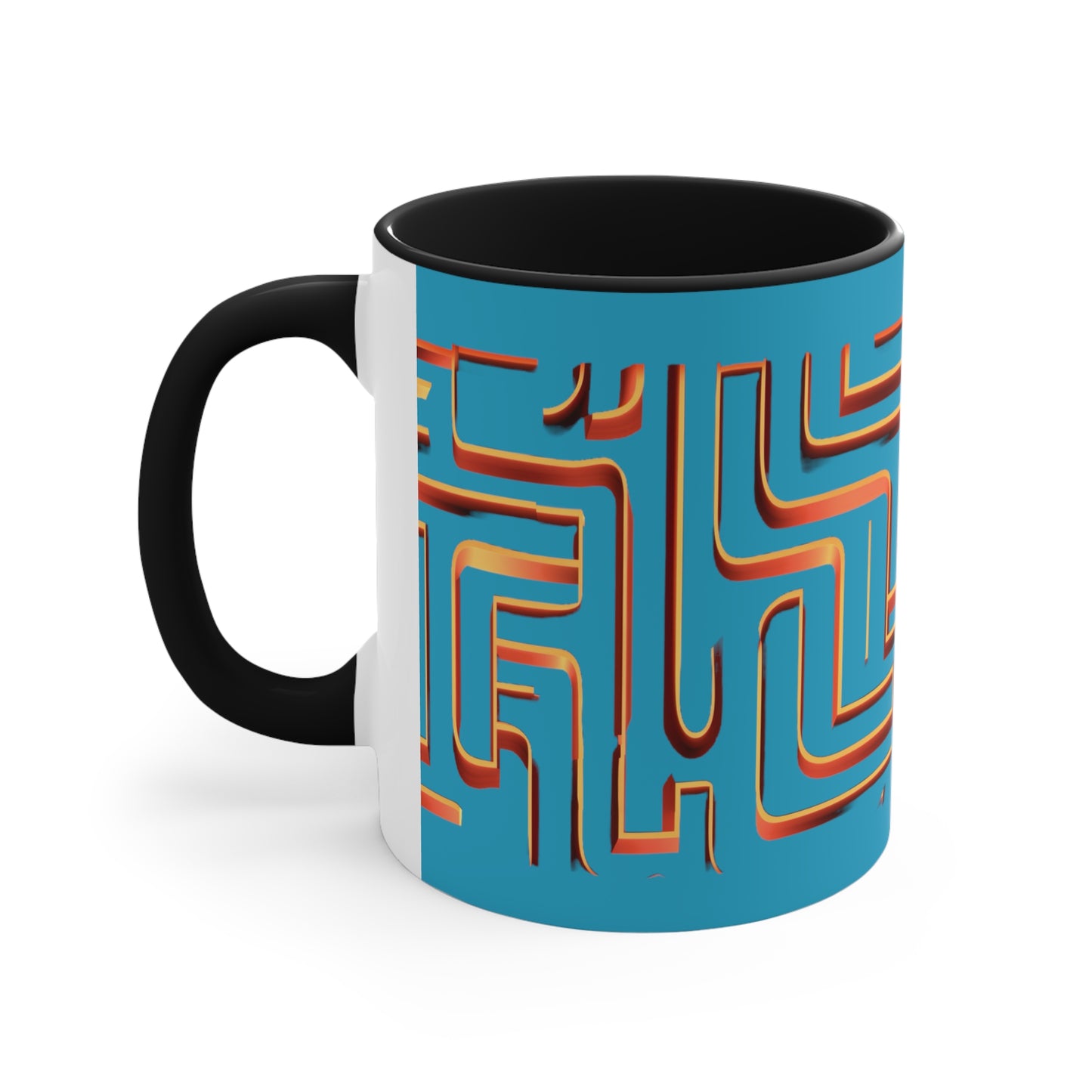 Maze on Turquoise