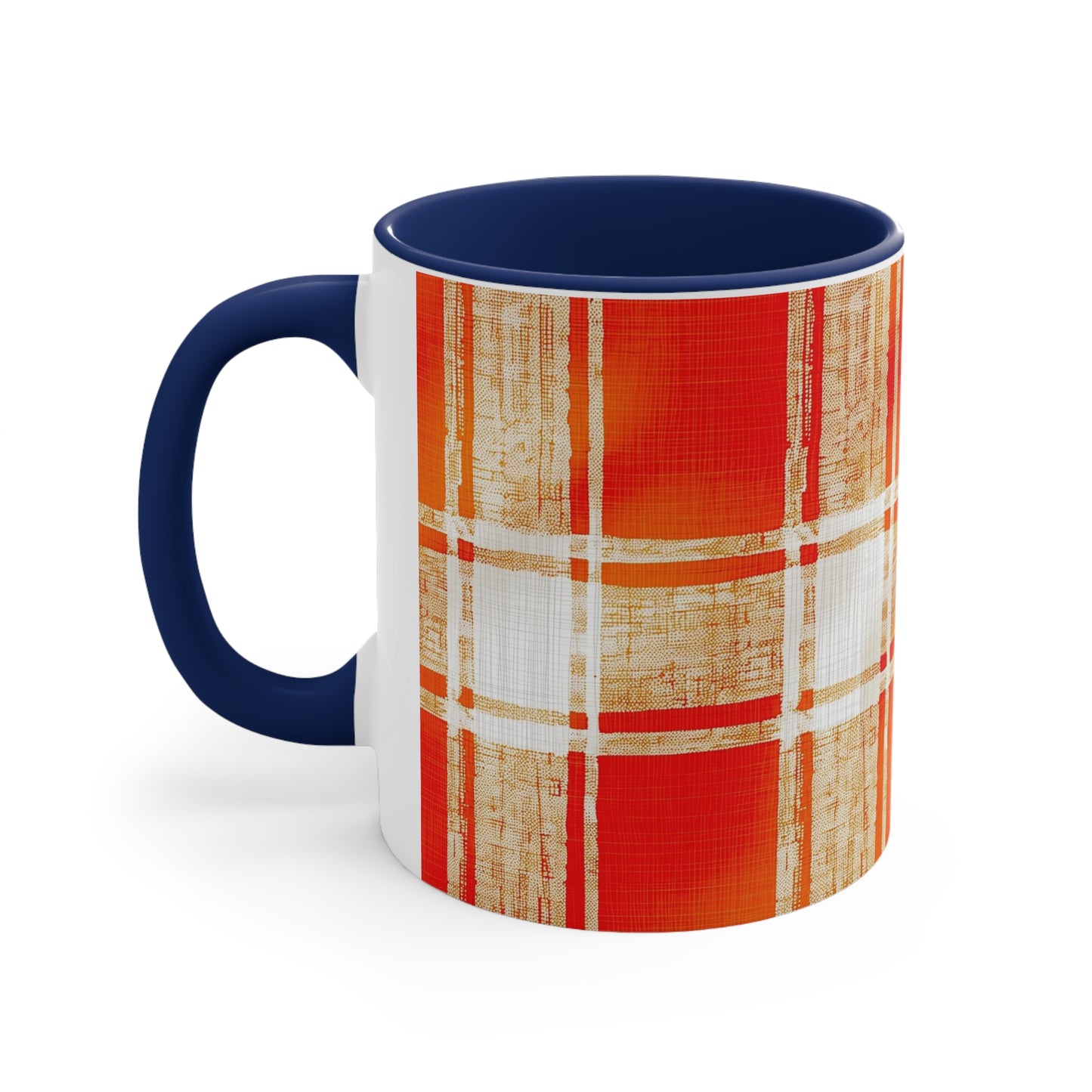 Plaid Orange
