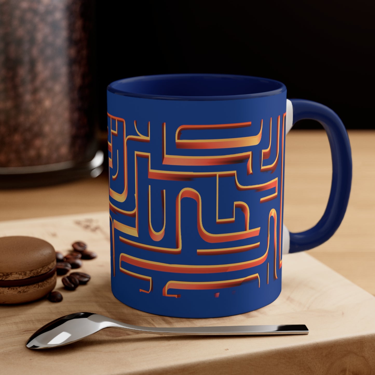 Maze on Blue