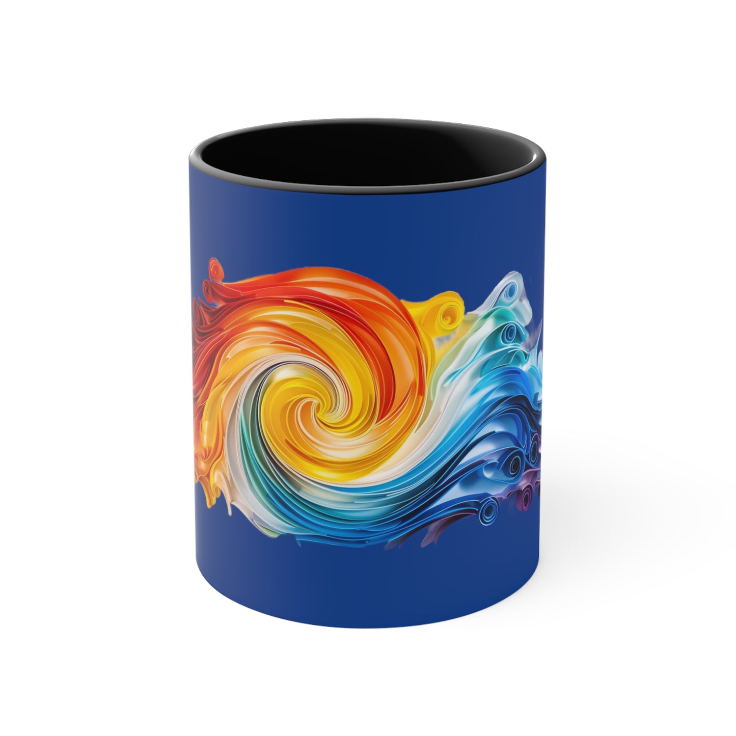 Riptide Quilling on Dark Blue