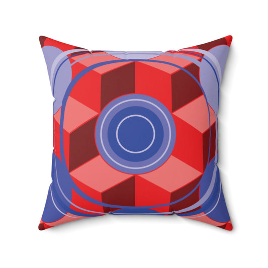 Hex Gets A Circle Pillow