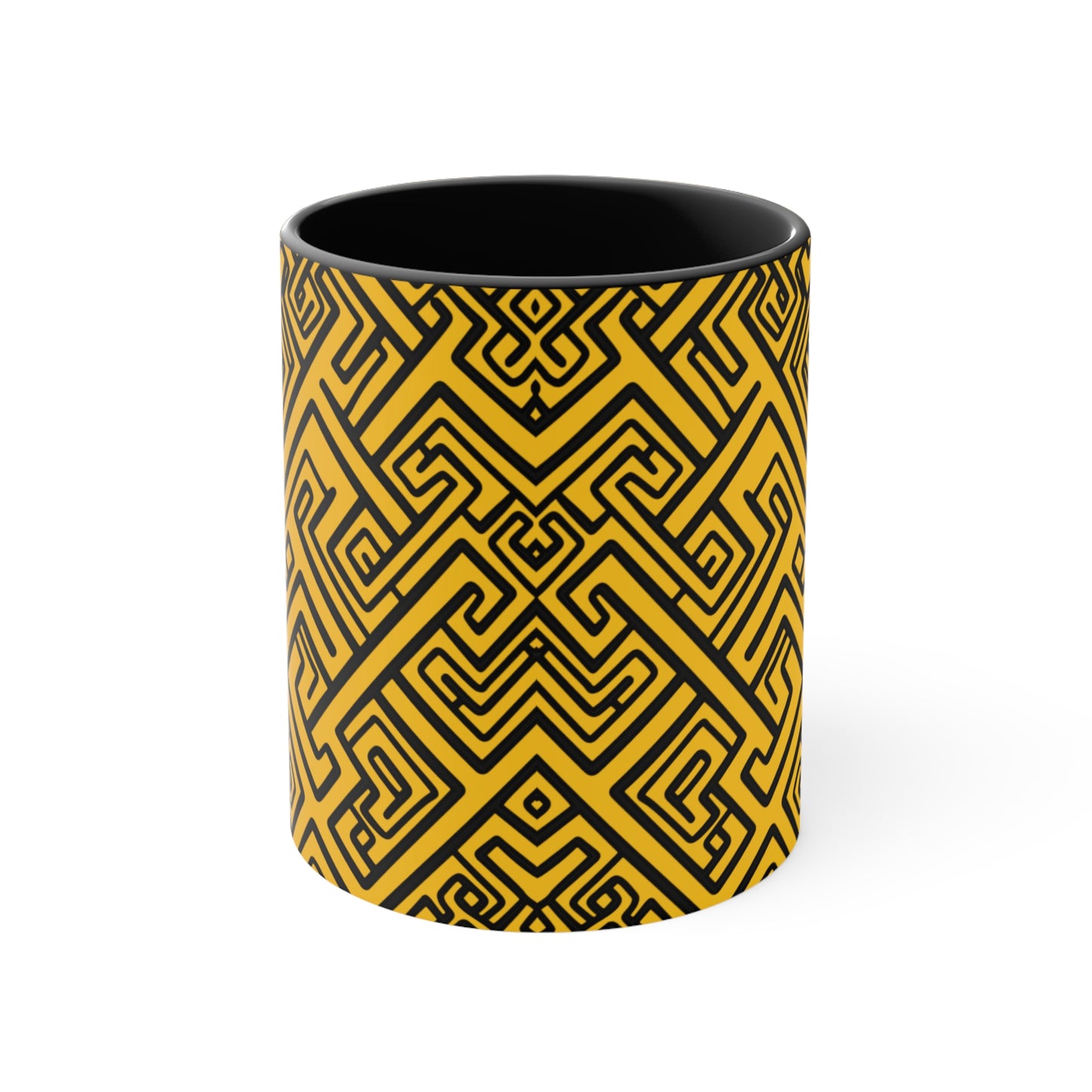 Geometric Hues on Yellow