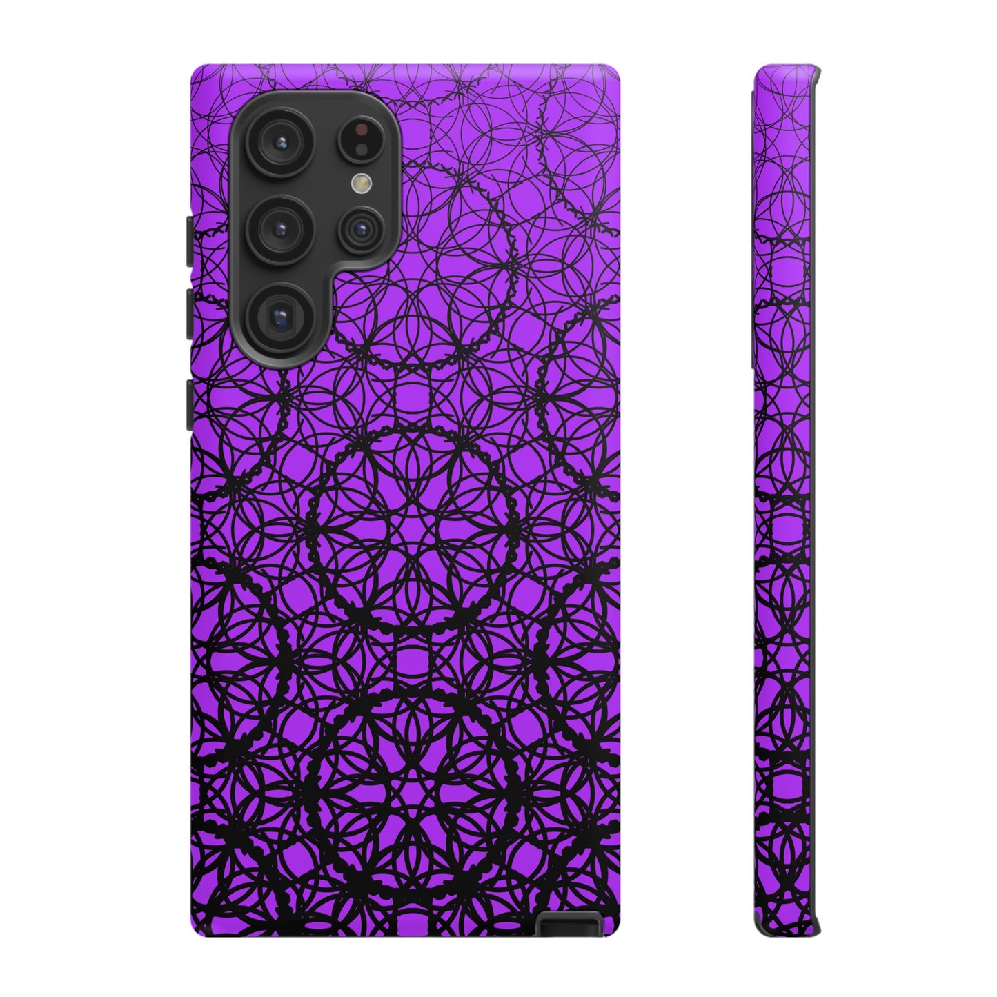 Vibrant Purple Fade Pattern - Samsung