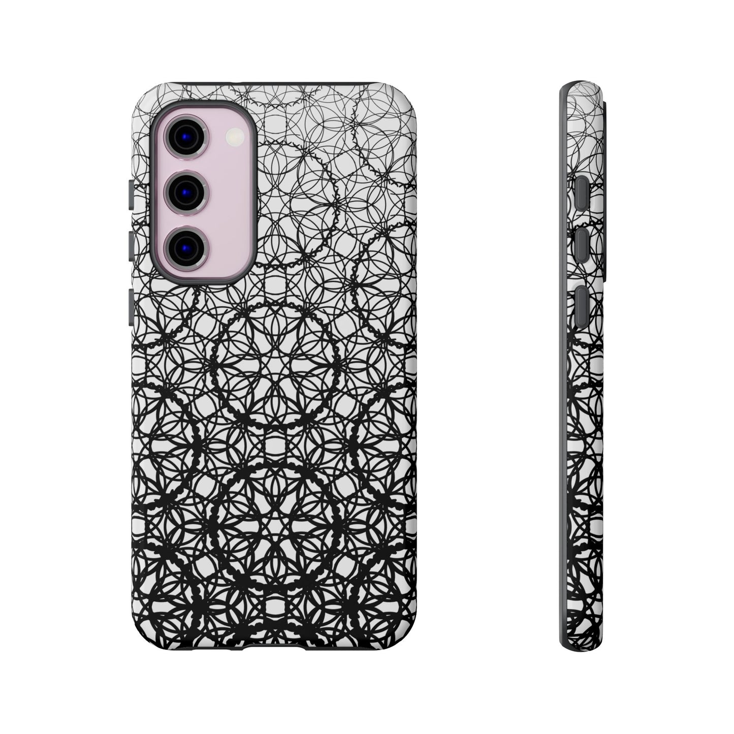Vibrant Charcoal Fade Pattern - Samsung