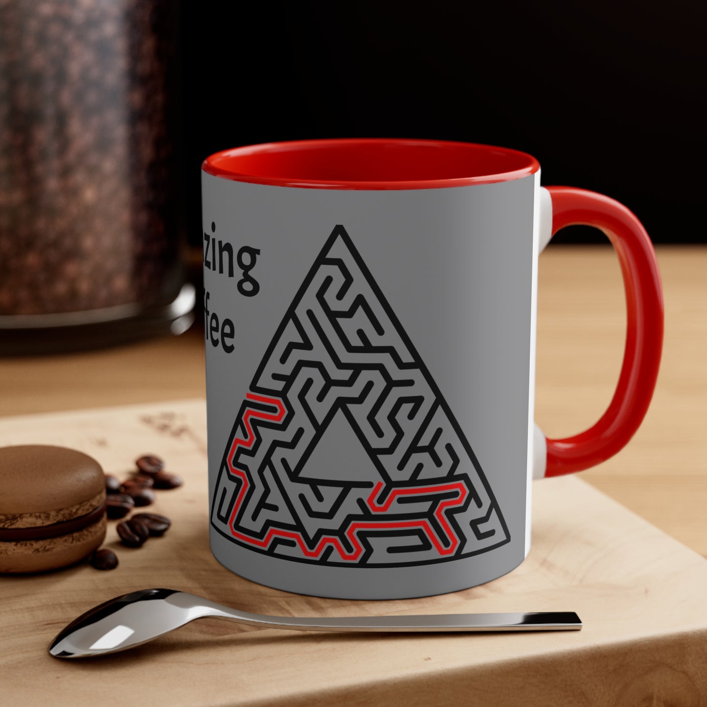 Amazing Coffee on Gray