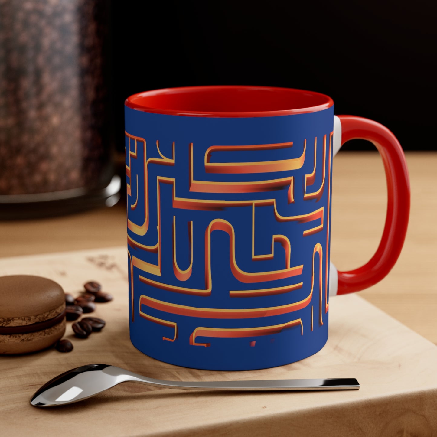 Maze on Blue