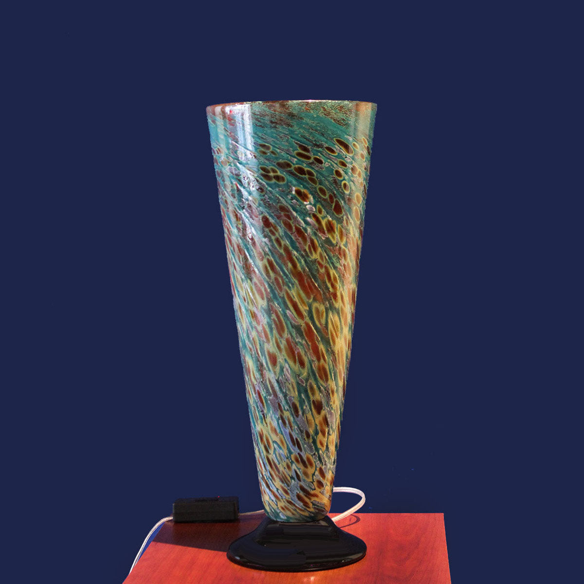 V Lamp in Rubies