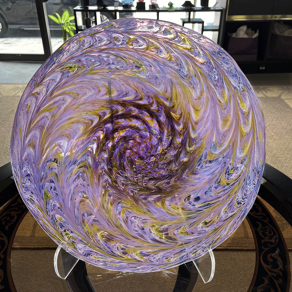 Wavy Bowl in Lilac/Amethyst