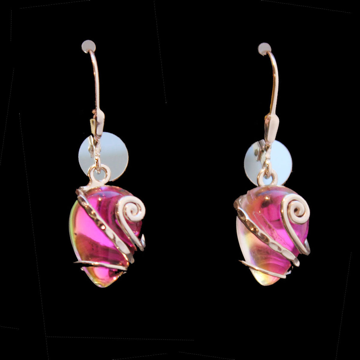 Single Wire Wrap Earrings