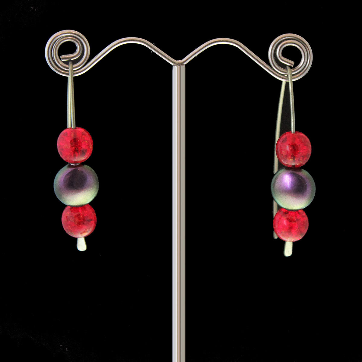 Cocktail Multi Crystal Earrings