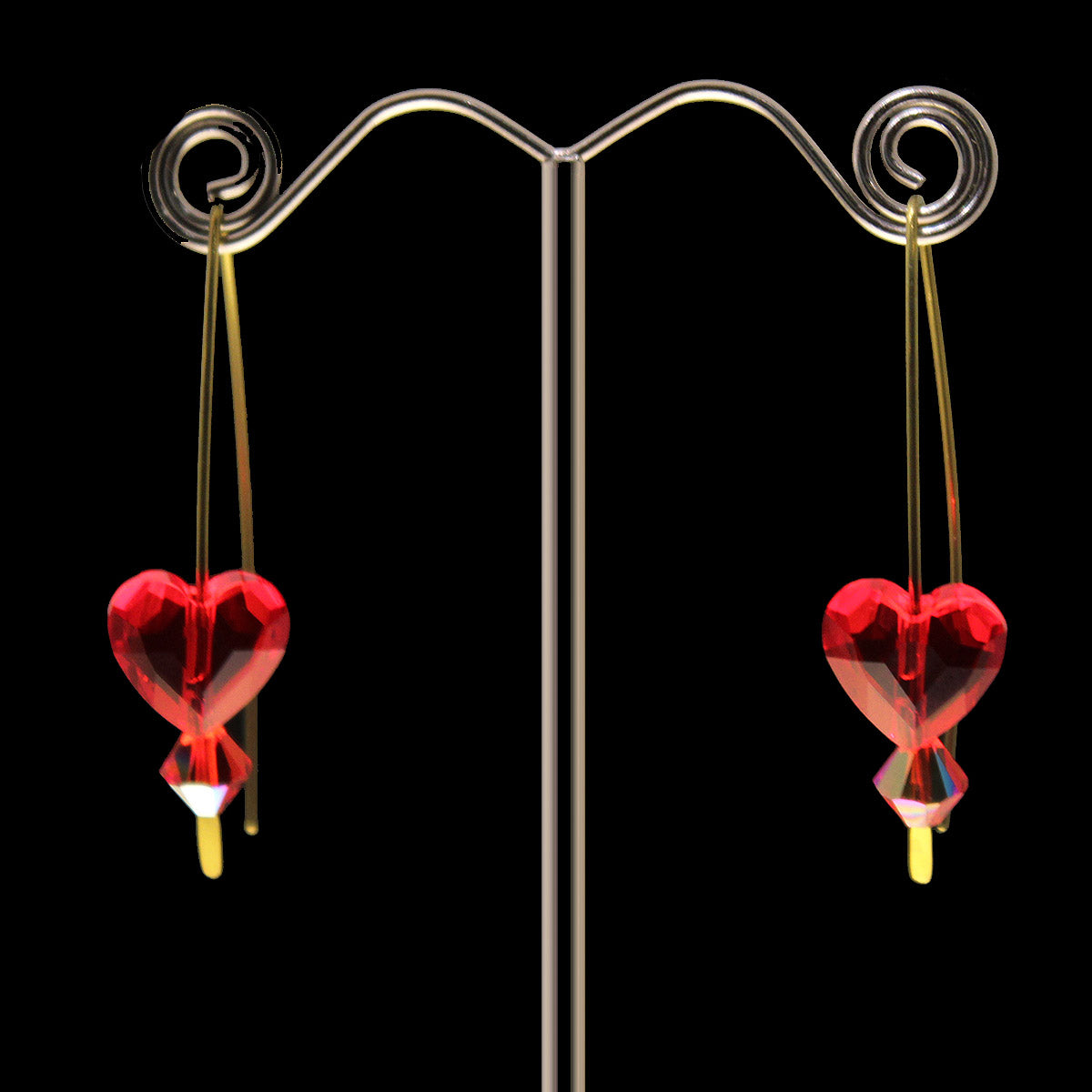 Cocktail Multi Crystal Earrings