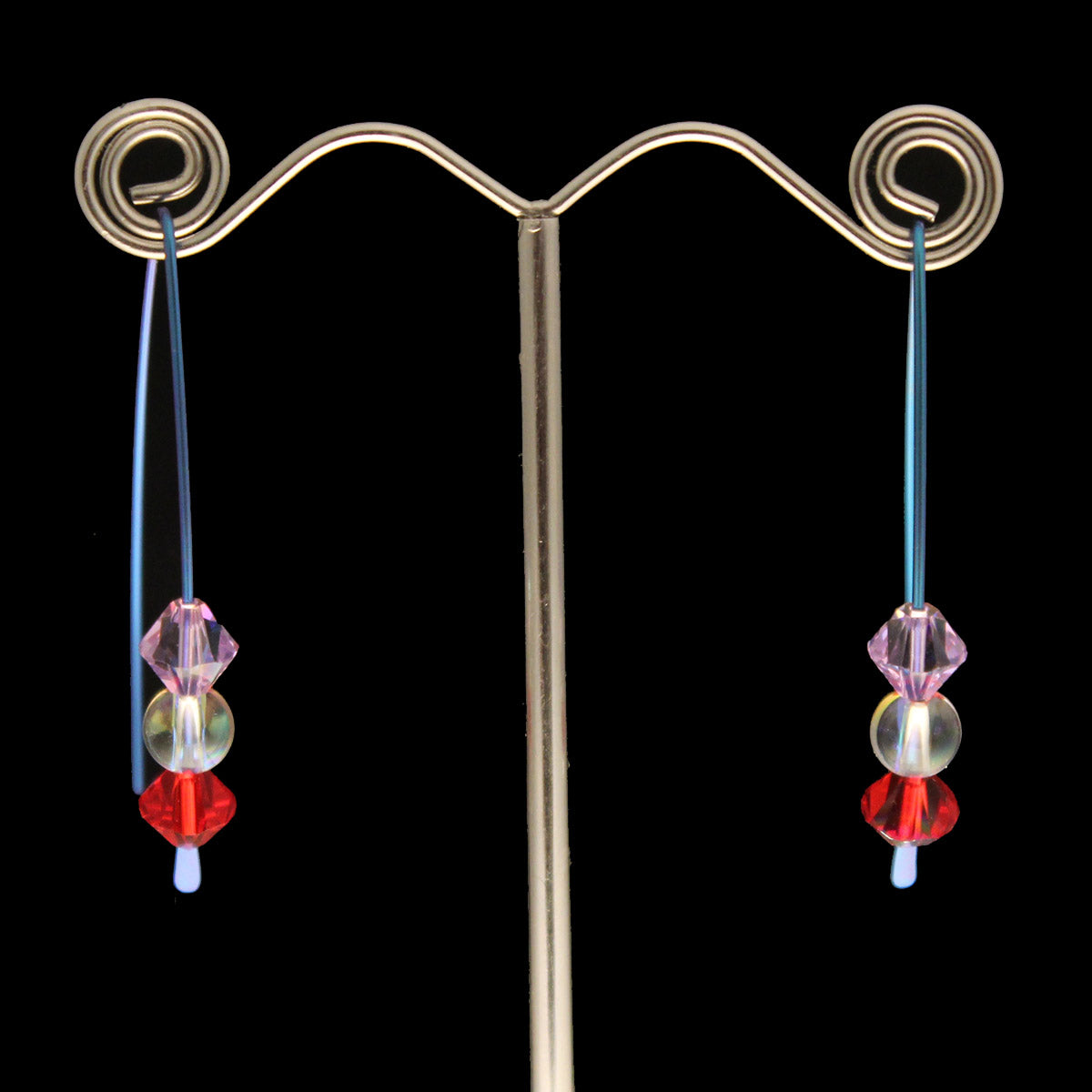 Cocktail Multi Crystal Earrings