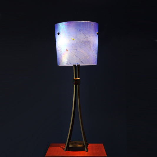 Eiffel Lamp in Blue Miro