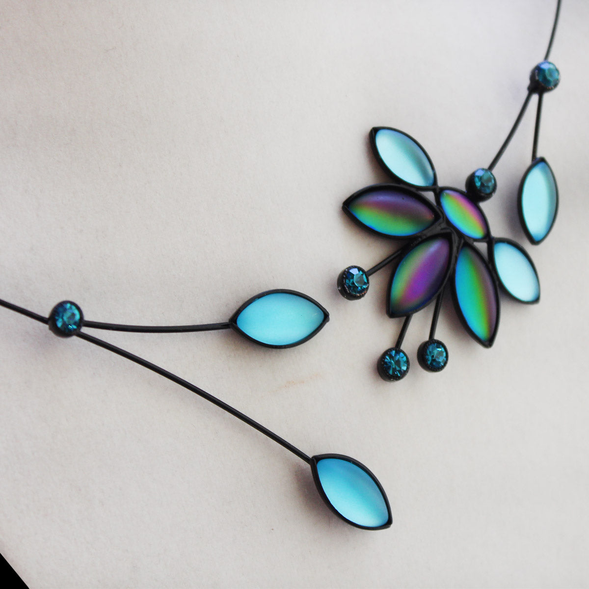 Mimosa Flower Necklaces