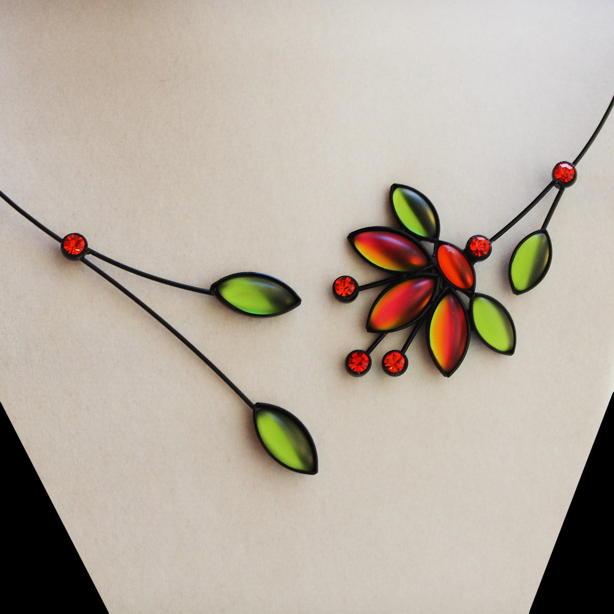 Mimosa Flower Necklaces