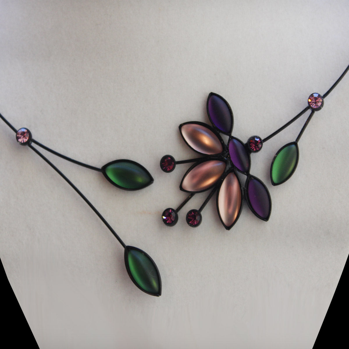 Mimosa Flower Necklaces