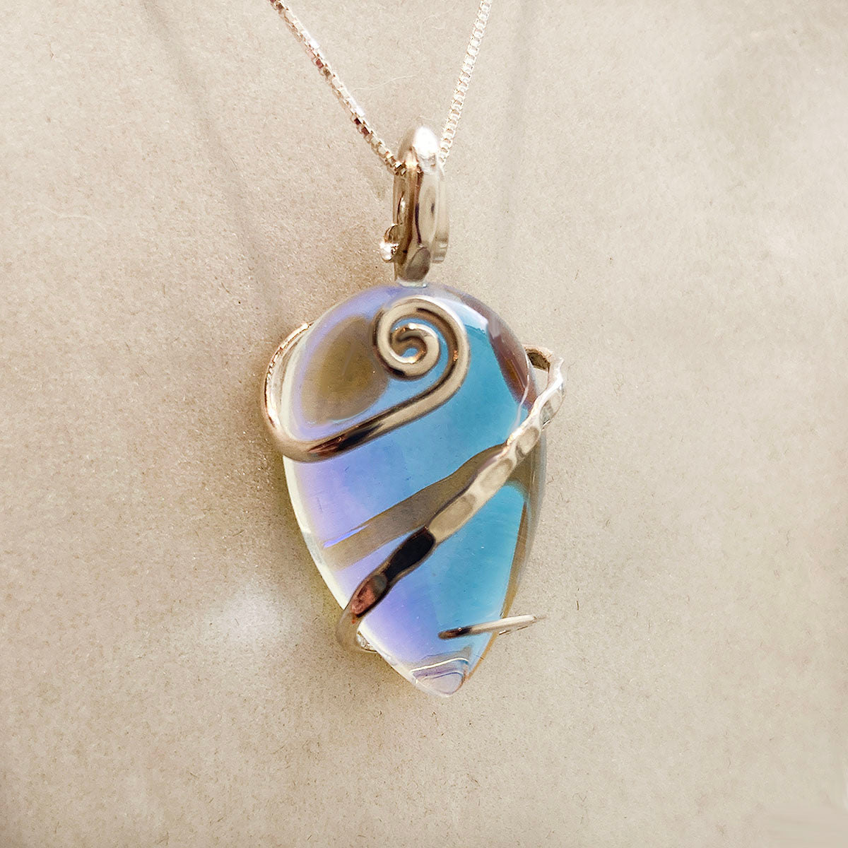 Single Wire Wrap Pendants