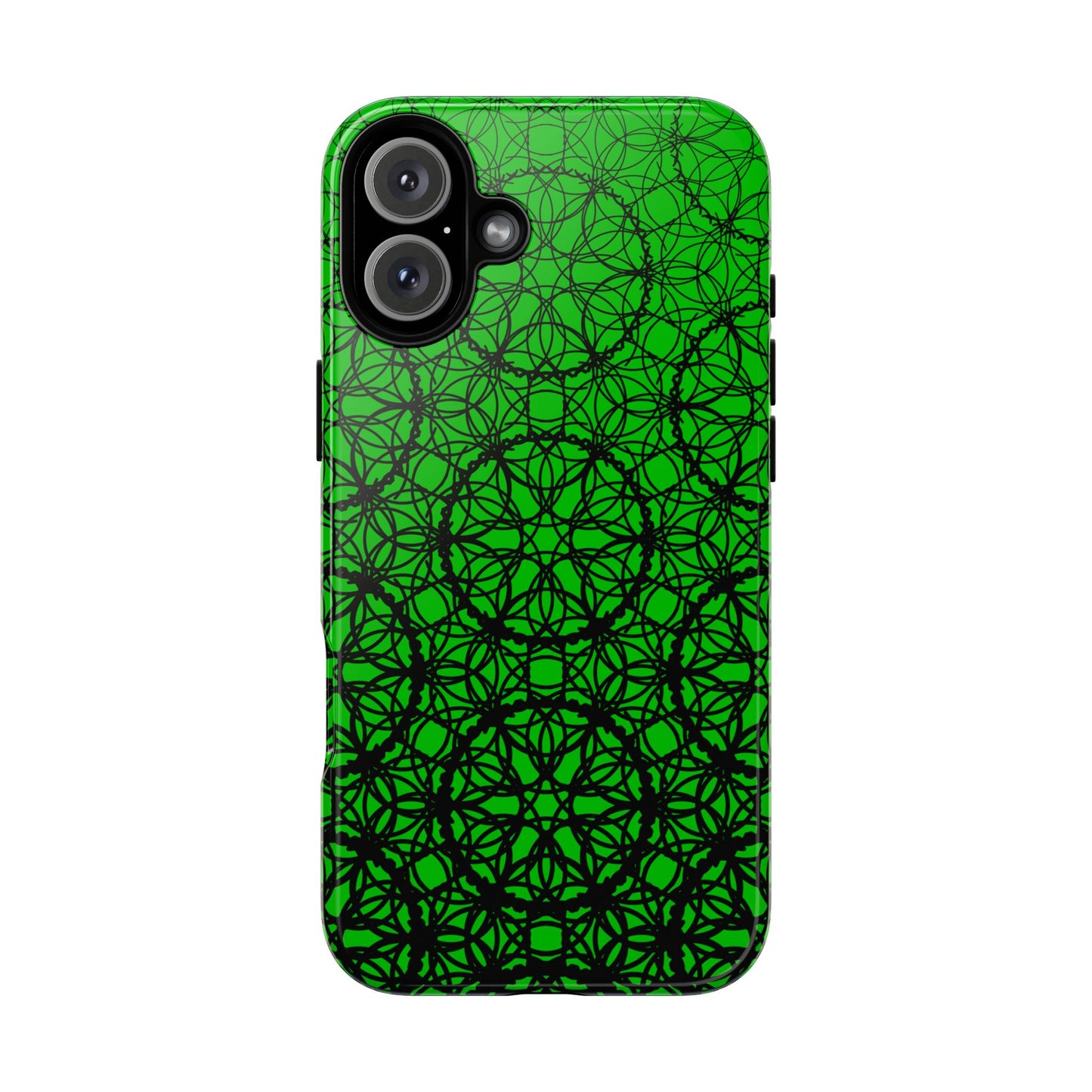 Vibrant Emerald Fade Pattern - IPhone