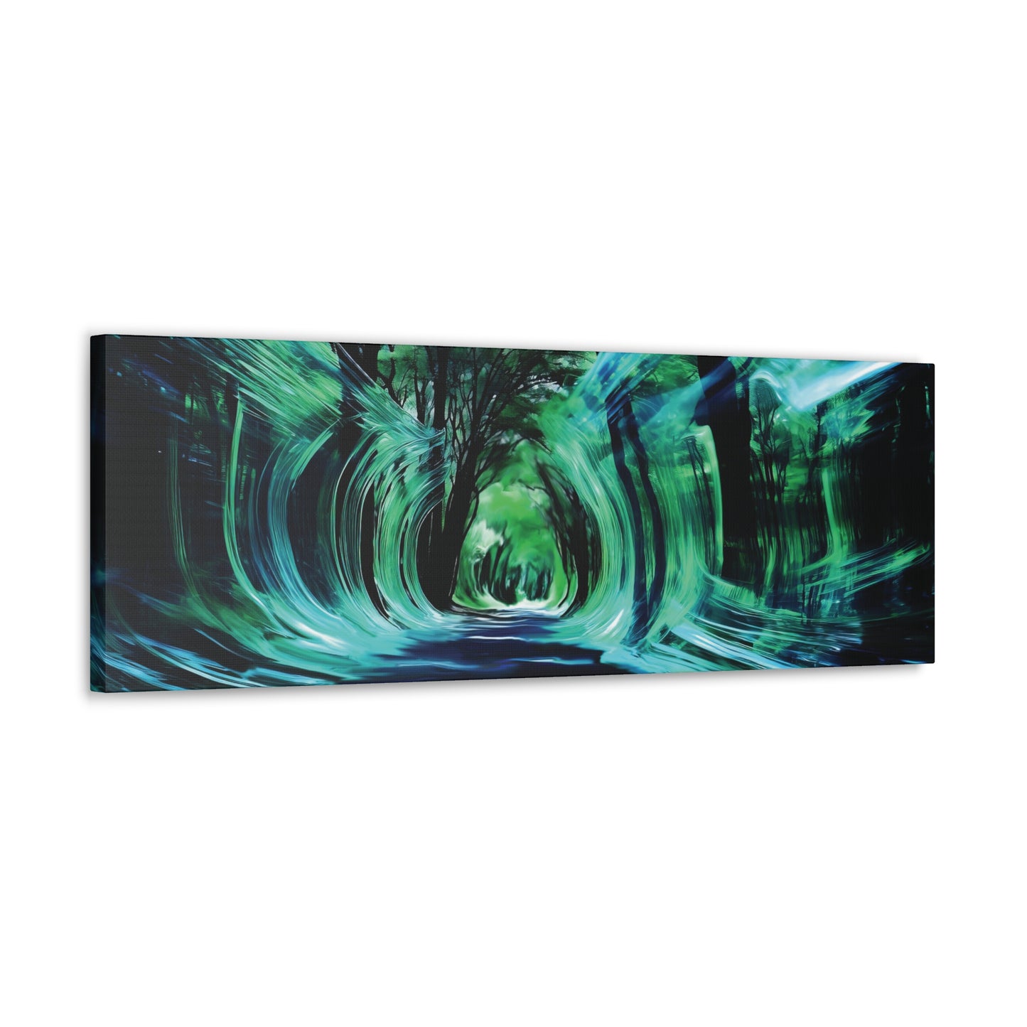 Liquid Forest on Canvas