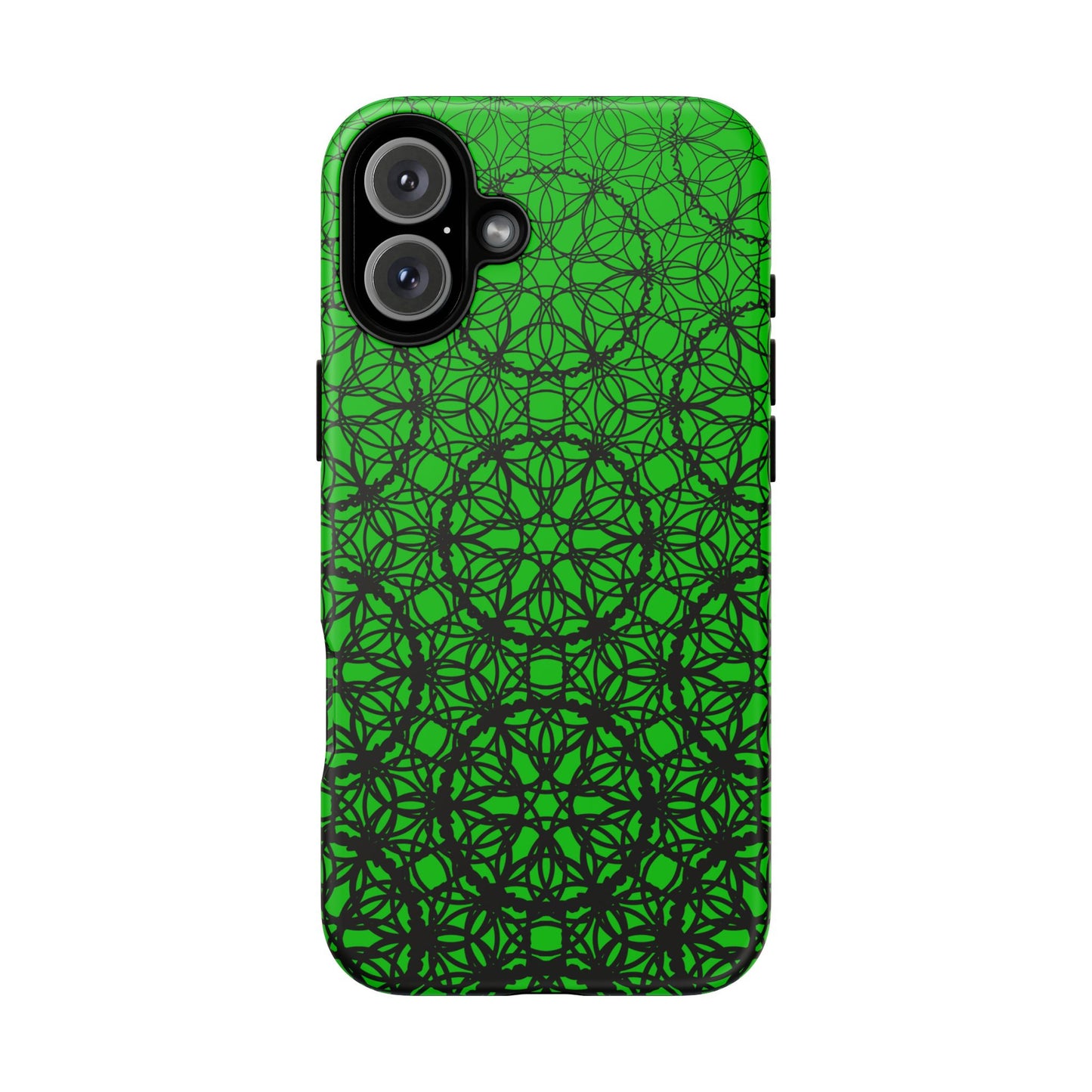 Vibrant Emerald Fade Pattern - IPhone