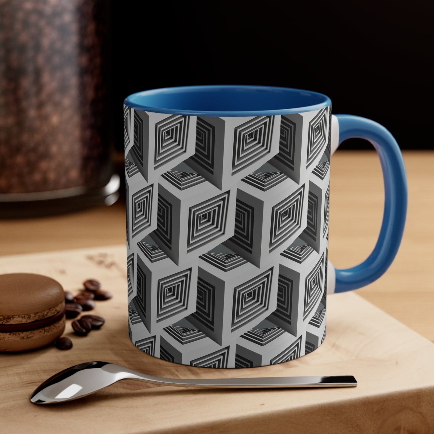 Geometric Cubes with Gray