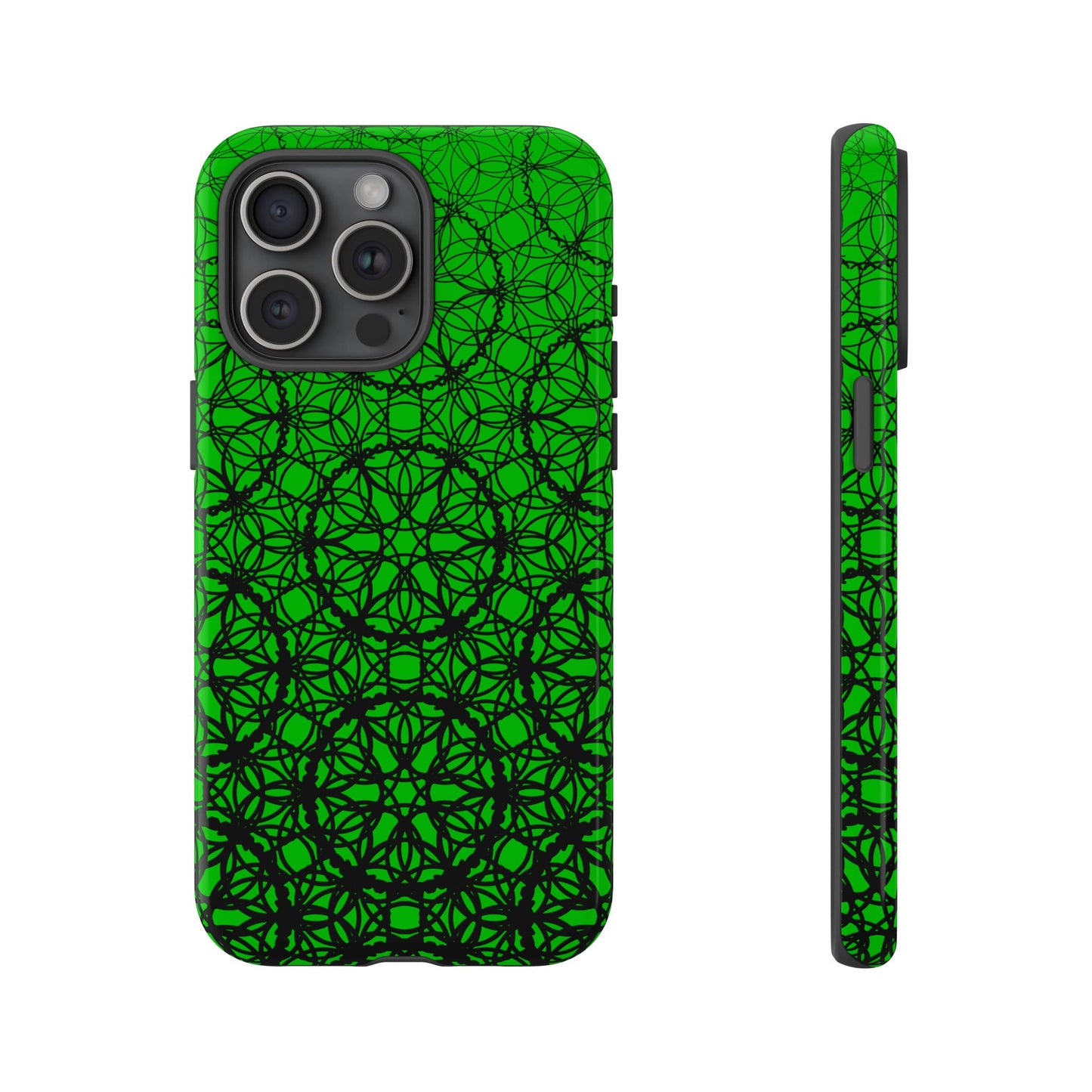 Vibrant Emerald Fade Pattern - IPhone