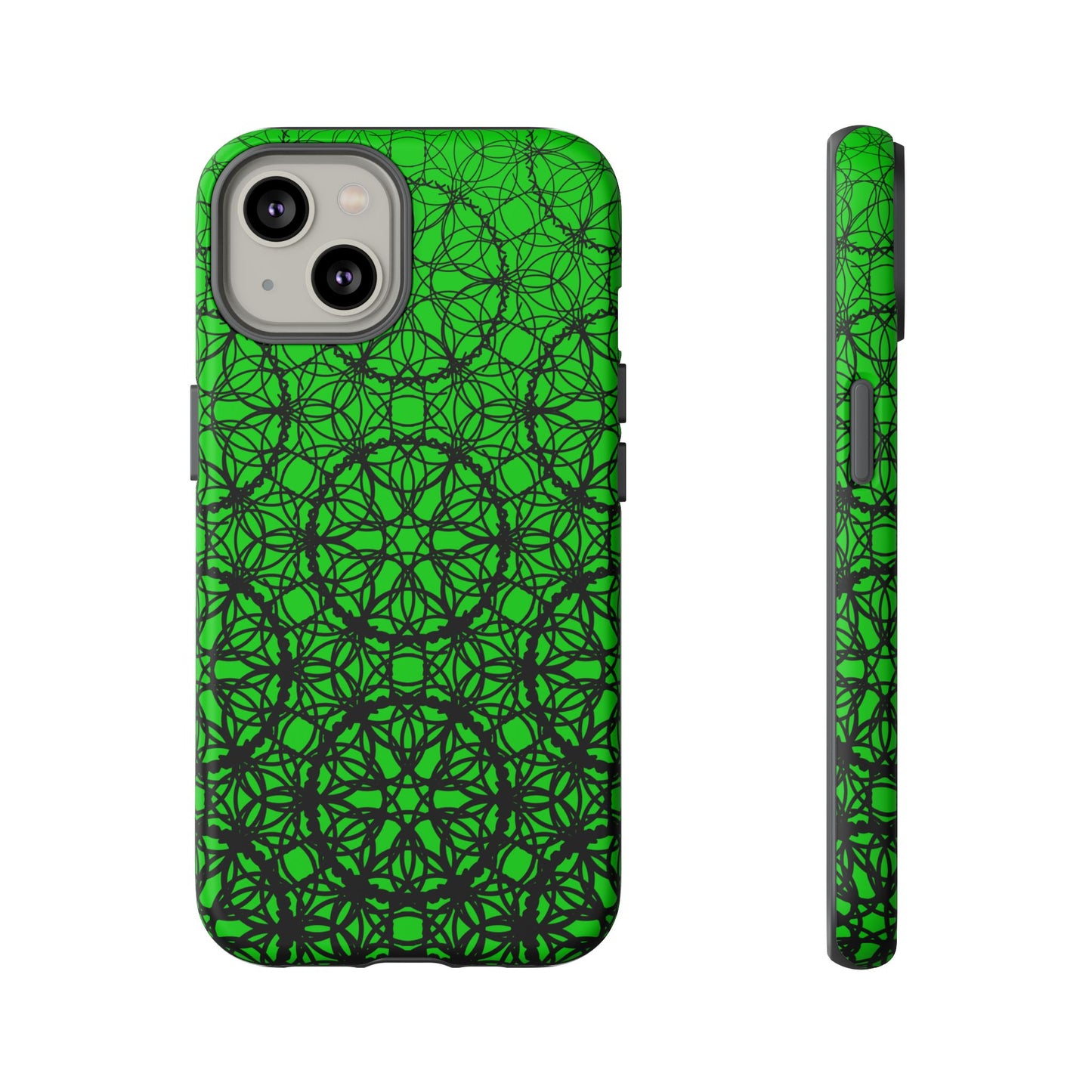 Vibrant Emerald Fade Pattern - IPhone