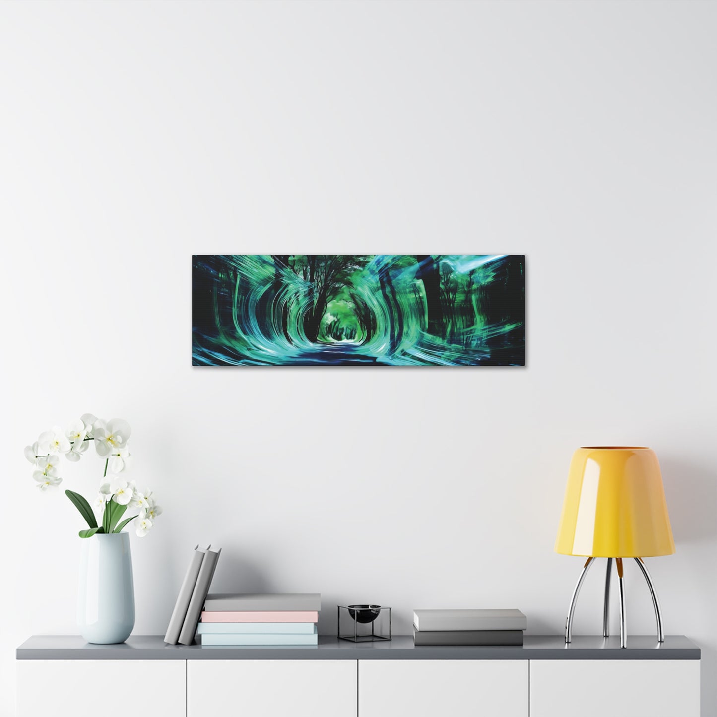 Liquid Forest on Canvas