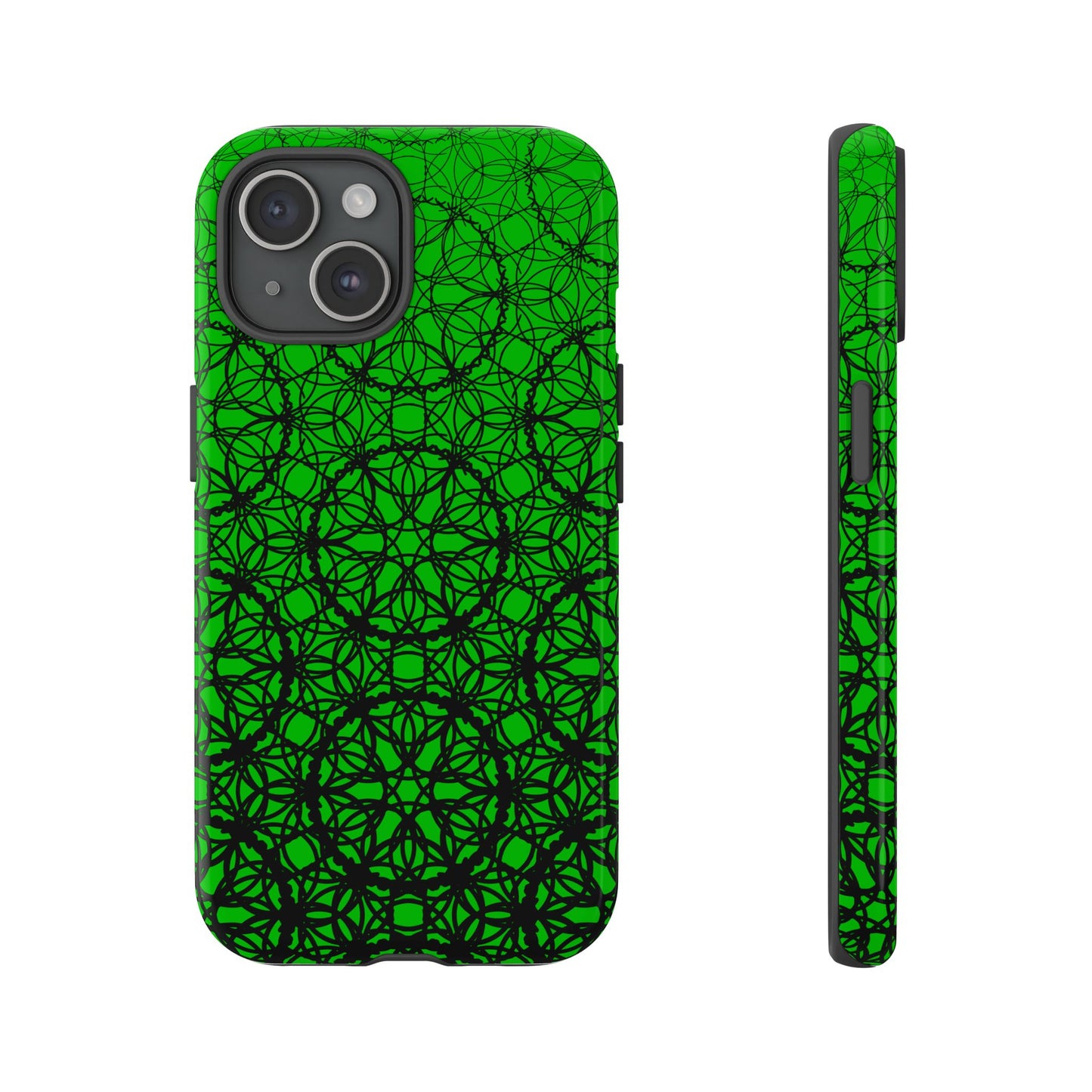 Vibrant Emerald Fade Pattern - IPhone