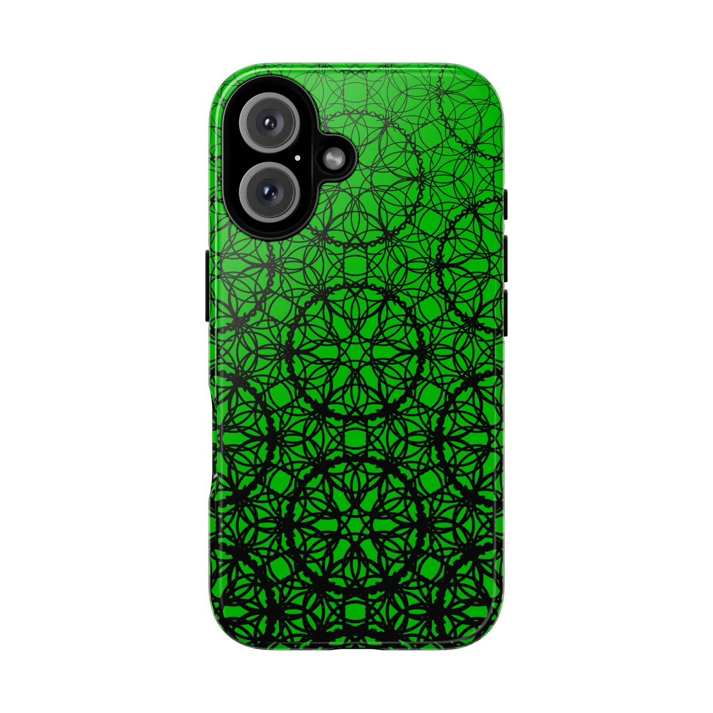 Vibrant Emerald Fade Pattern - IPhone