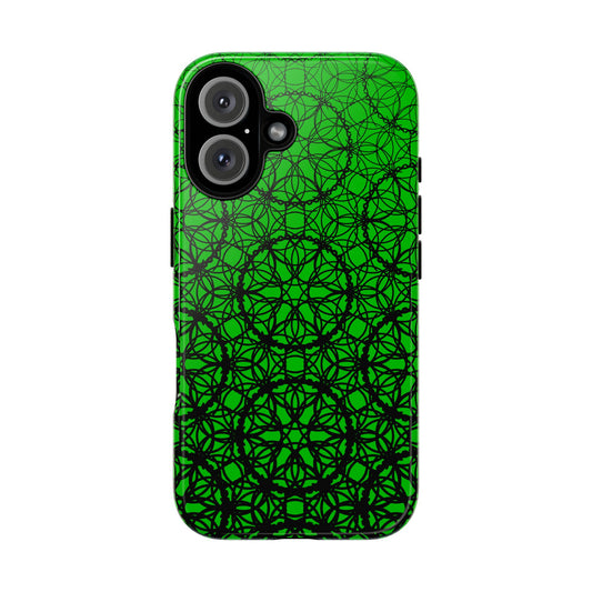 Vibrant Emerald Fade Pattern - IPhone