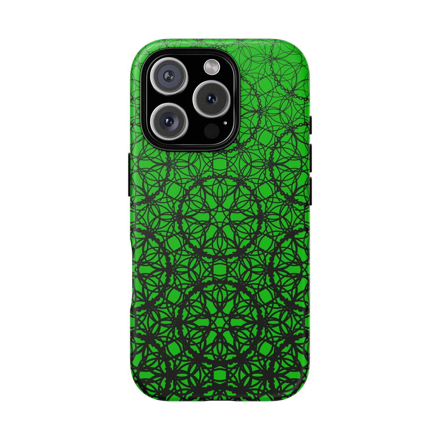 Vibrant Emerald Fade Pattern - IPhone