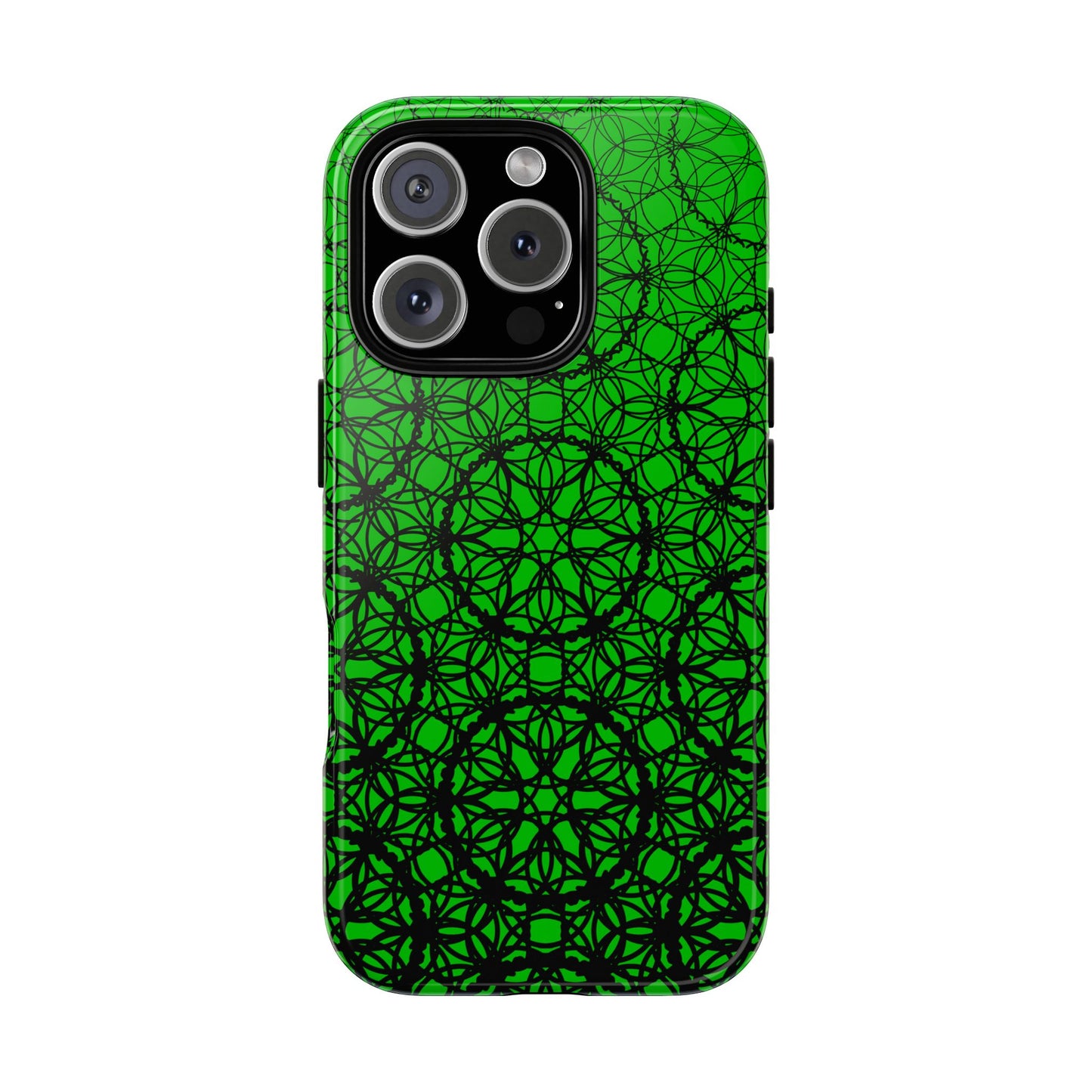 Vibrant Emerald Fade Pattern - IPhone