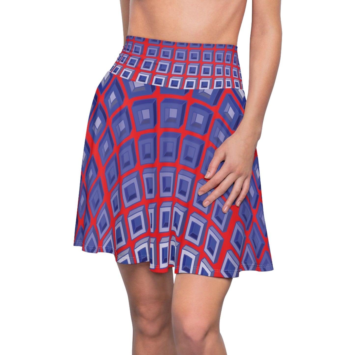 Square Gradient Skirt