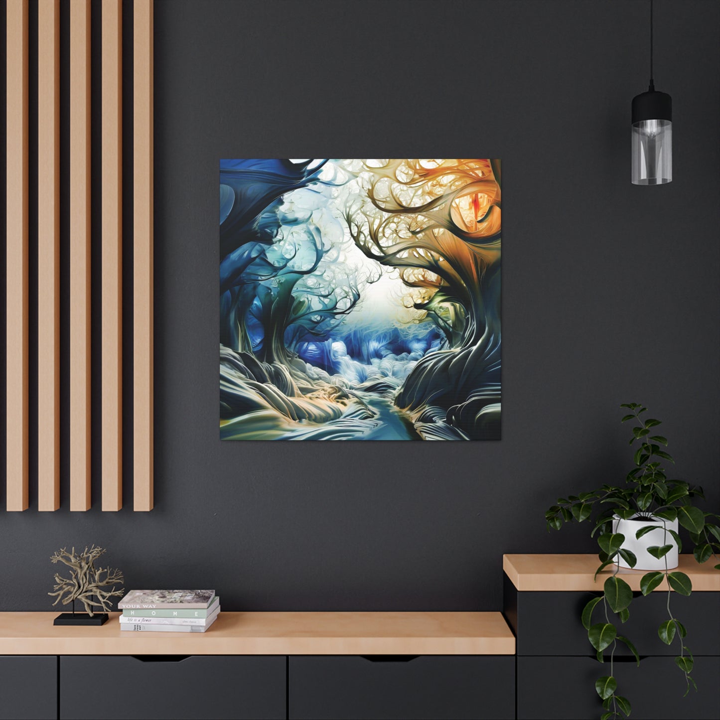 Enchanted Winter on Canvas