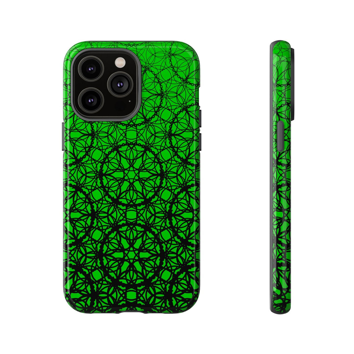 Vibrant Emerald Fade Pattern - IPhone