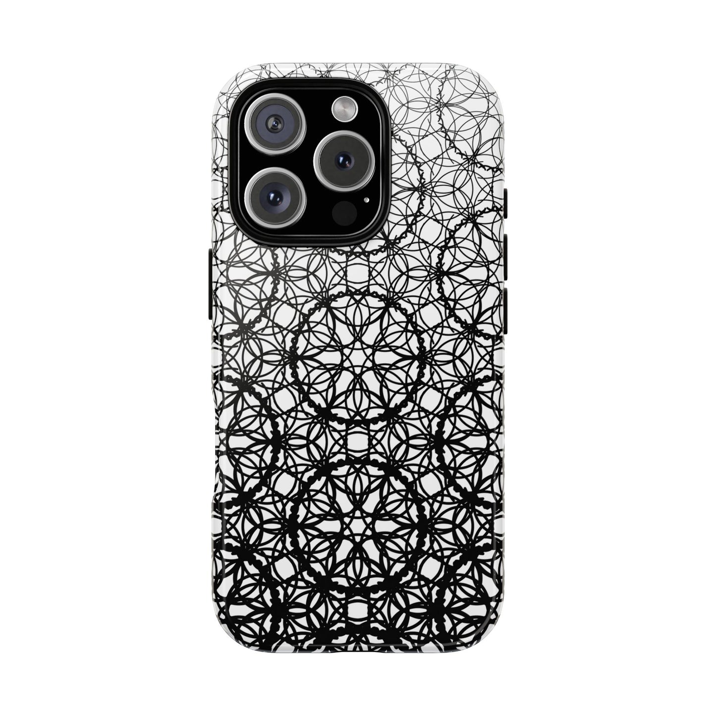 Vibrant Charcoal Fade Pattern - IPhone