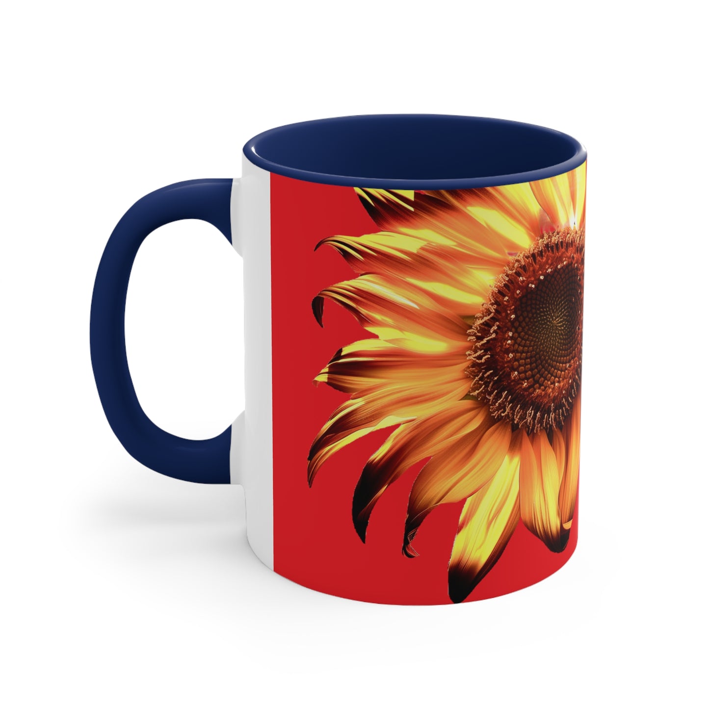 Sunflowers on Red