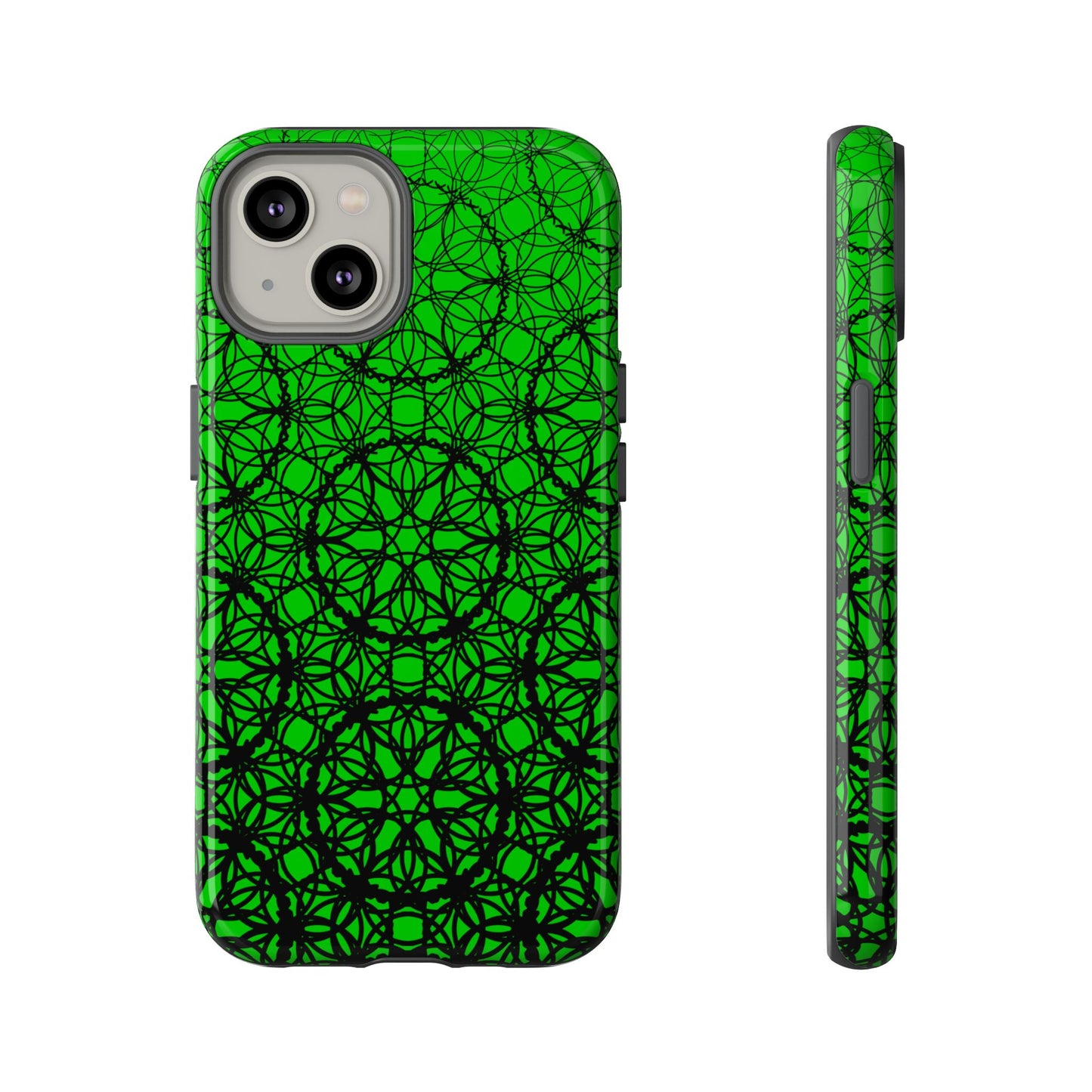 Vibrant Emerald Fade Pattern - IPhone