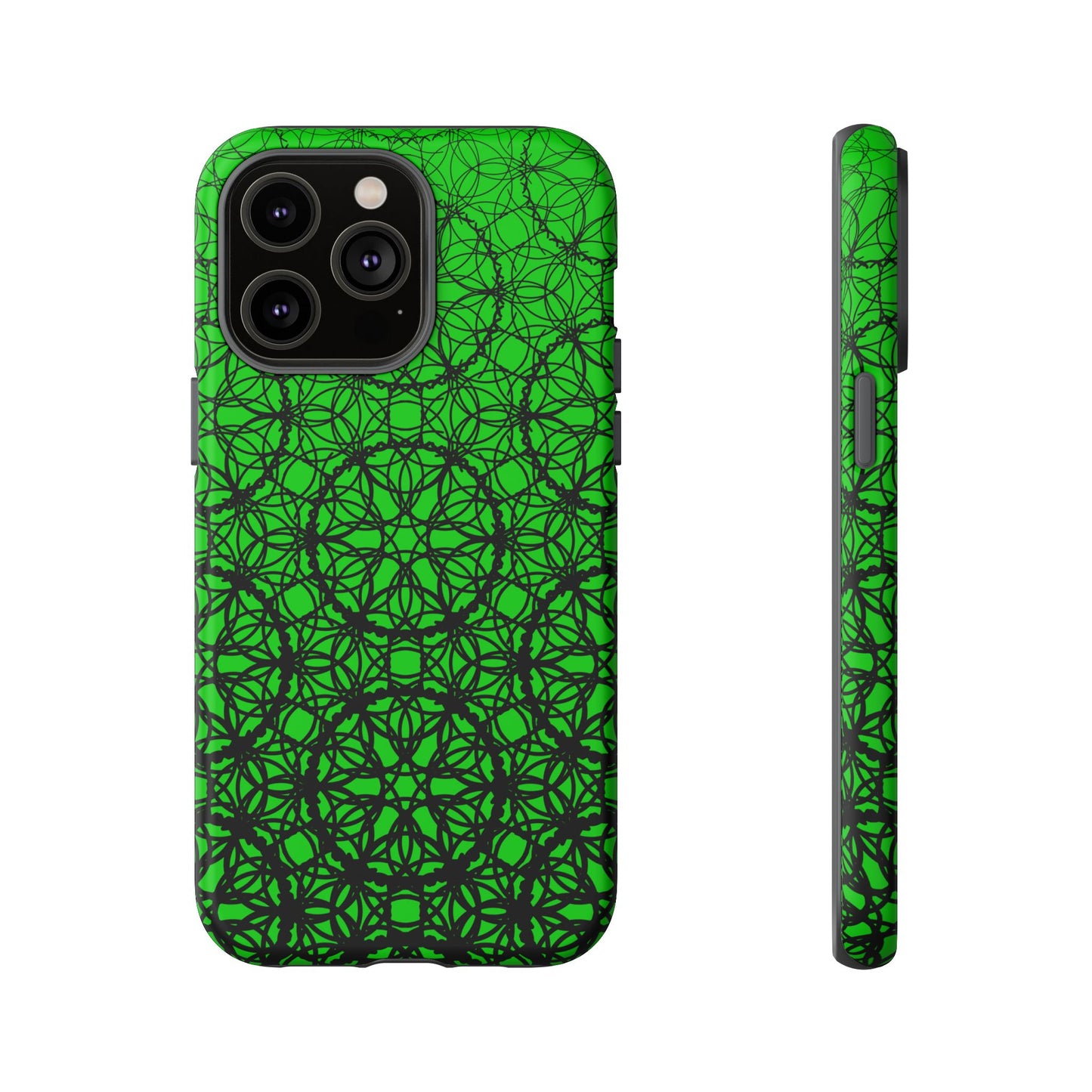 Vibrant Emerald Fade Pattern - IPhone