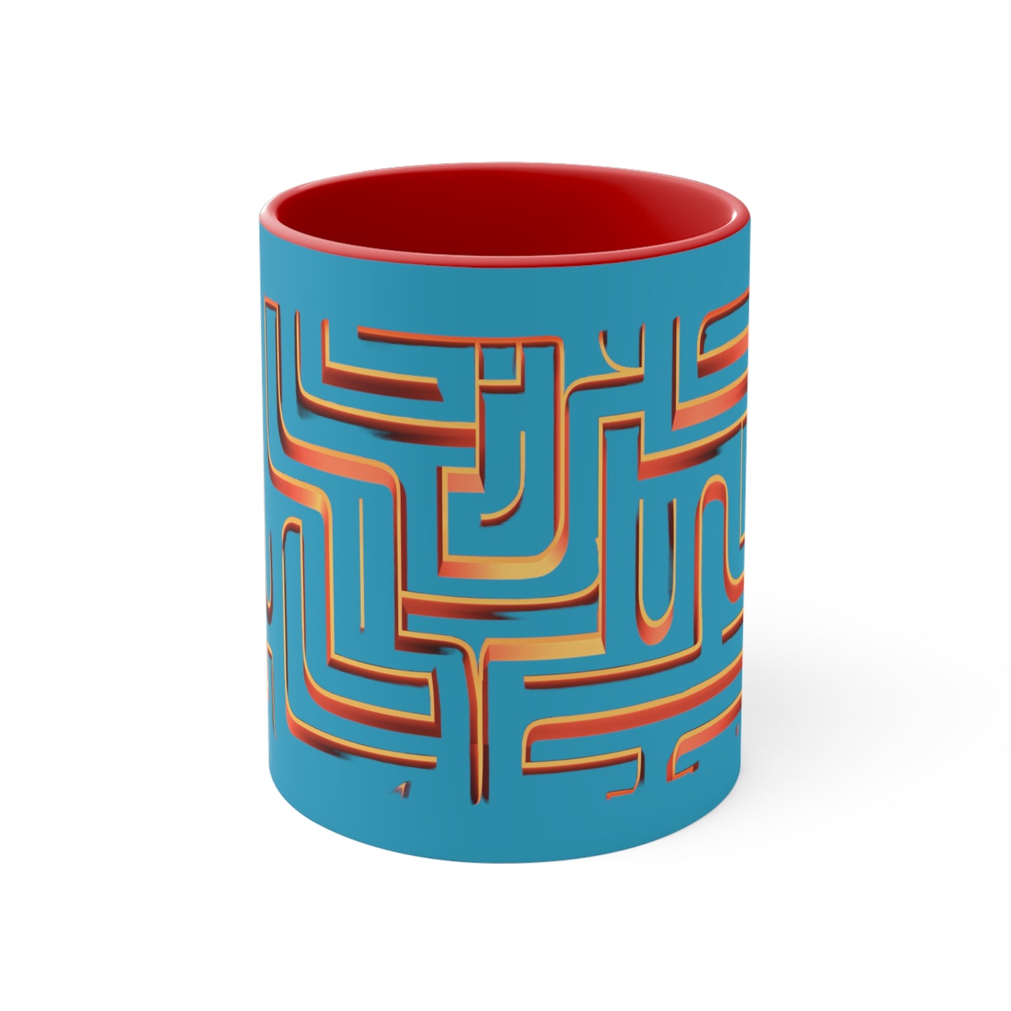 Maze in Turquoise
