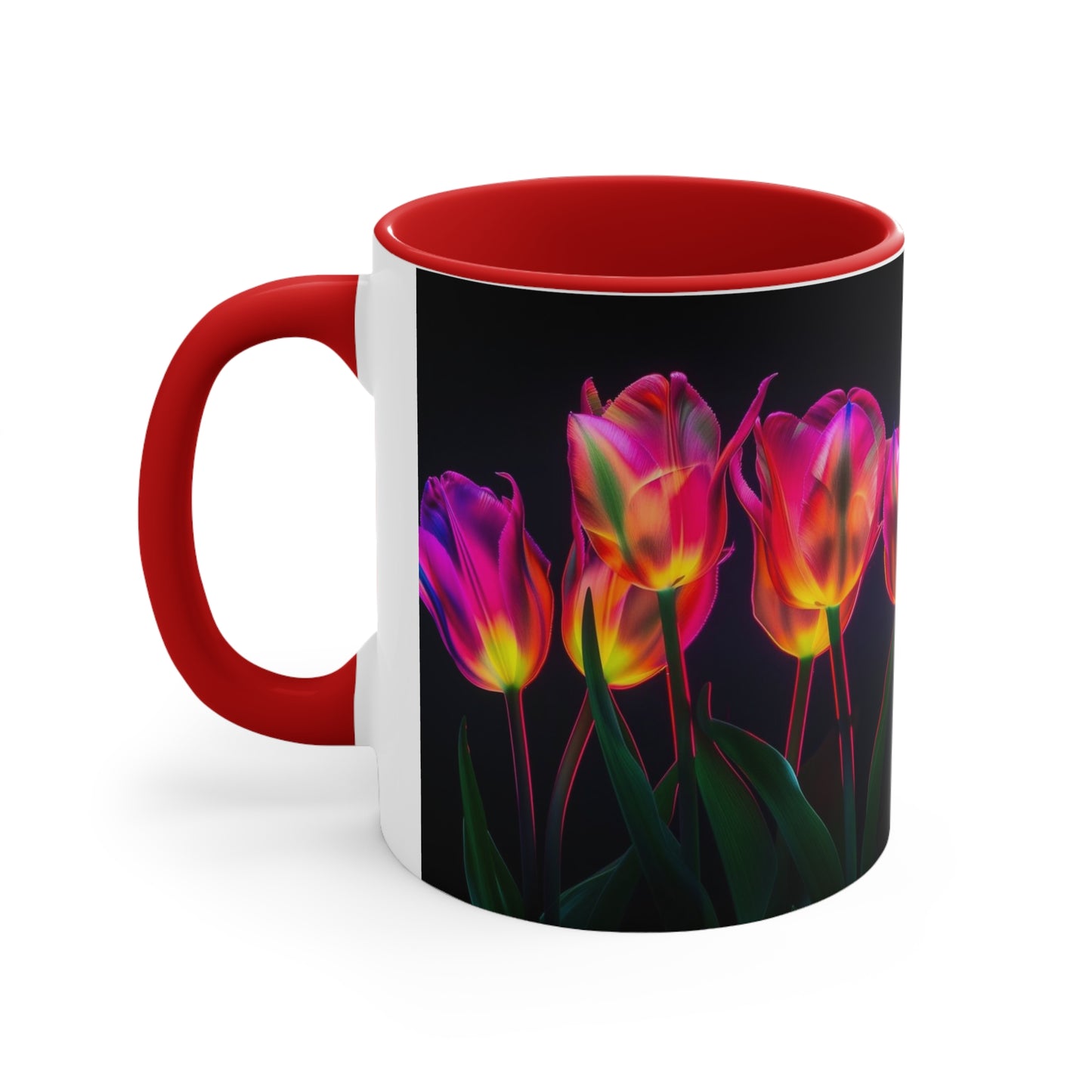 Light Painted Tulips